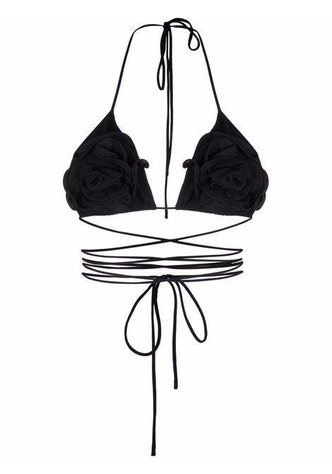 Top bikini a fiori in nero Magda Butrym - donna MAGDA BUTRYM | 801522BLK